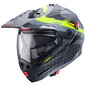 Preview: Caberg Helm Tourmax X Sarabe matt-gun metallic/schwarz-fluo-gelb