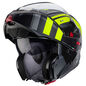 Preview: Caberg Helm Horus X Road matt-gun metallic/schwarz-fluo-gelb