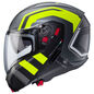 Preview: Caberg Helm Horus X Road matt-gun metallic/schwarz-fluo-gelb