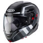 Preview: Caberg Helm Horus X Road matt-schwarz/gun-metallic-weiß