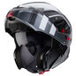 Preview: Caberg Helm Horus X Road matt-schwarz/gun-metallic-weiß