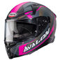 Preview: Caberg Helm Avalon X Optic matt-schwarz/grau-Fuchsia