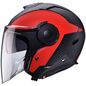 Preview: Caberg Helm Soho Milano schwarz/rot