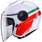 Preview: Caberg Helm Soho Zephir Italia weiß/grün-rot