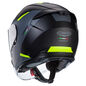 Preview: Caberg Helm Flyon II Boss matt-schwarz/grau-fluo-gelb