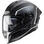 Preview: Caberg Helm Drift Evo Integra matt-schwarz/grau-weiß