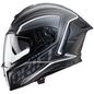 Preview: Caberg Helm Drift Evo Integra matt-schwarz/grau-weiß