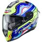 Preview: Caberg Helm Drift Evo LB29 schwarz/blau-fluo-gelb