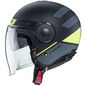 Preview: Caberg Helm Uptown Loft matt-schwarz/fluo-gelb-anthrazit