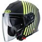 Preview: Caberg Helm Flyon Bakari matt-schwarz/fluo-gelb