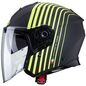 Preview: Caberg Helm Flyon Bakari matt-schwarz/fluo-gelb