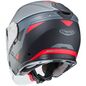 Preview: Caberg Helm Flyon Rio matt-schwarz/anthrazit-rot