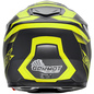 Preview: Germot Helm GM 330 matt-schwarz/fluo-gelb