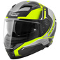 Preview: Germot Helm GM 350 matt-schwarz/fluo-gelb