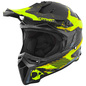 Preview: Germot Helm GM 540 matt-schwarz/fluo-gelb