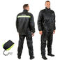 Preview: Germot Regenjacke/hose Set Scoot schwarz/gelb im Beutel