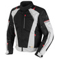 Preview: Germot Jacke X-Air Evo Pro Herren hellgrau/schwarz