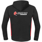 Preview: Germot Hoodie Herren schwarz/rot