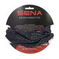 Preview: Sena Necktube schwarz/grau-rot