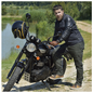 Preview: Trilobite Jacke Acid Scrambler Herren schwarz