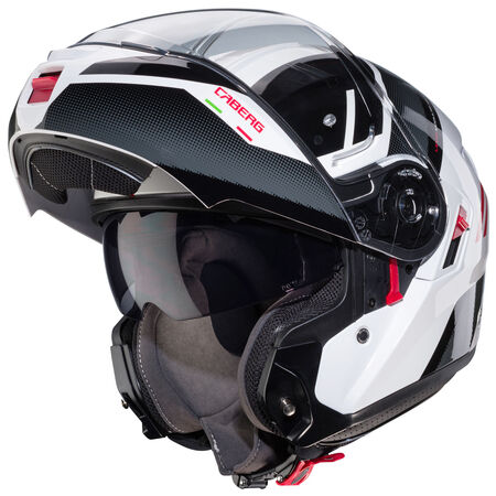 Caberg Helm Levo X Manta weiß/anthrazit-rot