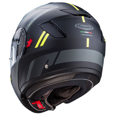 Caberg Helm Levo X Manta matt-schwarz/anthrazit-fluo-gelb