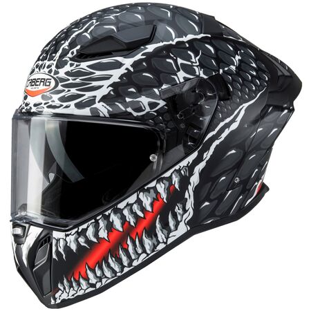 Caberg Helm Drift Evo II Crok matt-schwarz/anthrazit-rot