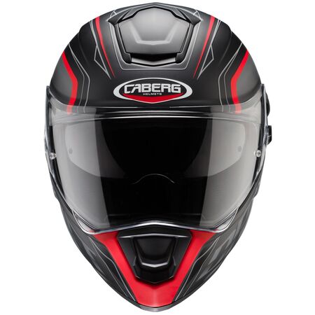 Caberg Helm Drift Evo Integra matt-schwarz/grau-fluo-rot