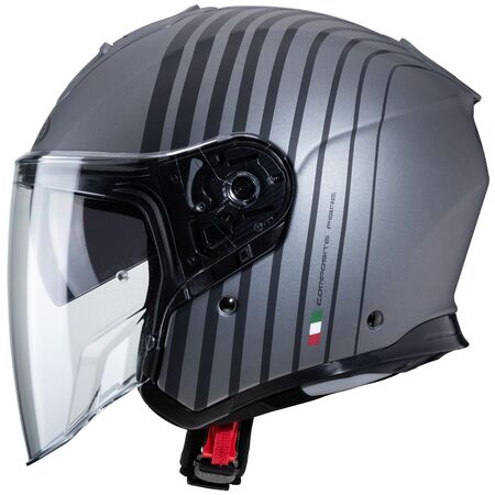 Caberg Helm Flyon Bakari matt-gun/schwarz