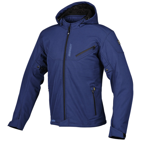 Germot Softshelljacke Snake Herren blau