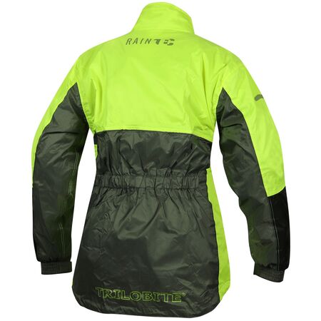 Trilobite Regenjacke Raintec Damen grau/fluo-gelb