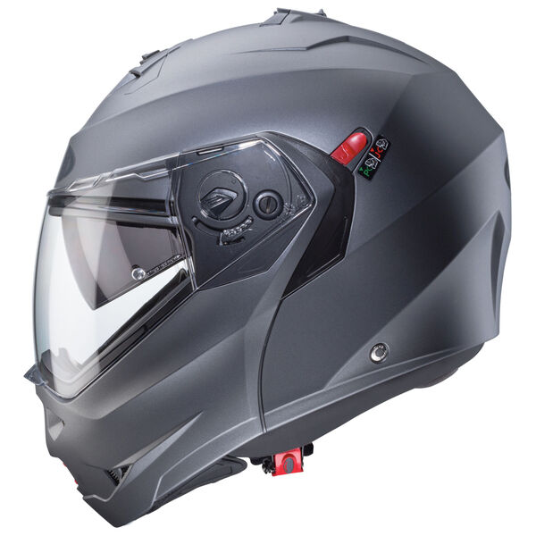 Caberg Helm Duke X matt-gun metallic