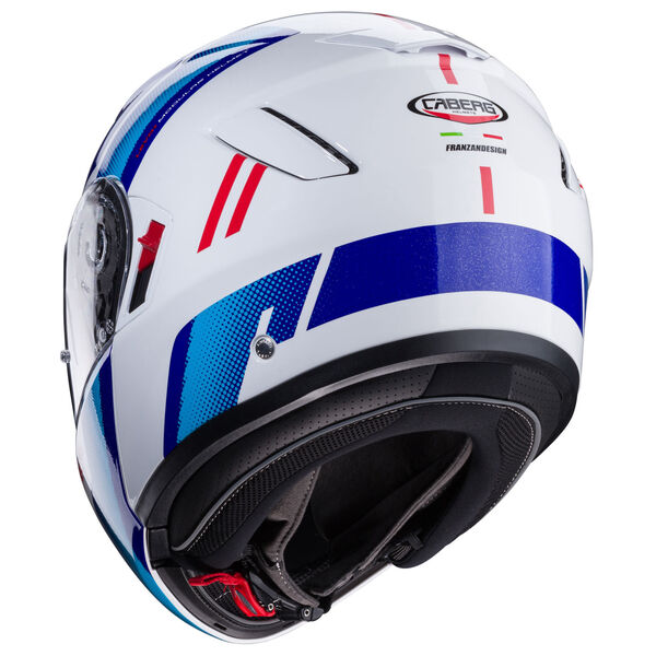 Caberg Helm Levo X Manta weiß/blau-rot