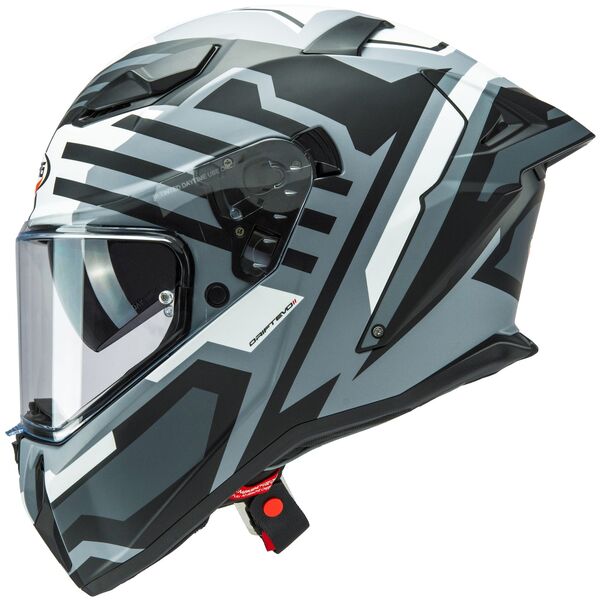 Caberg Helm Drift Evo II Horizon matt-grau/schwarz-weiß