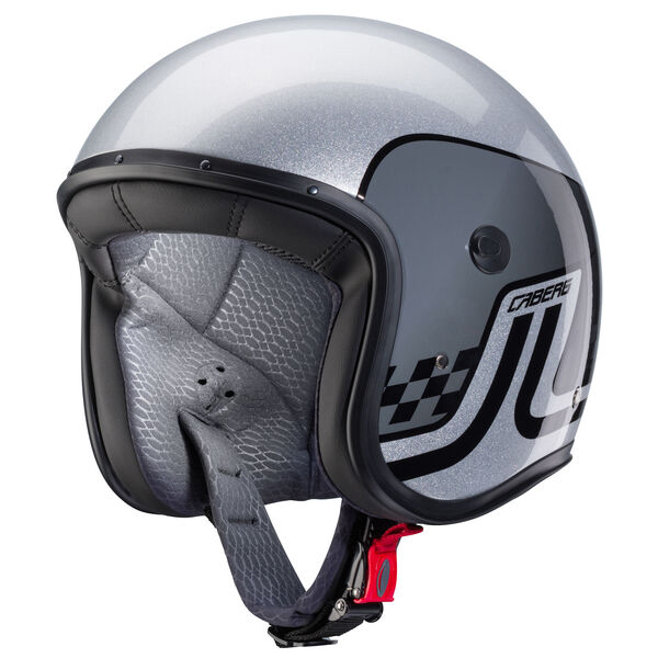 Caberg Helm Freeride Trophy silber/schwarz-grau