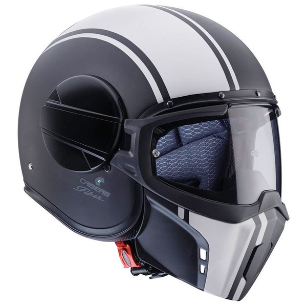 Caberg Helm Ghost Legend matt-schwarz/weiß