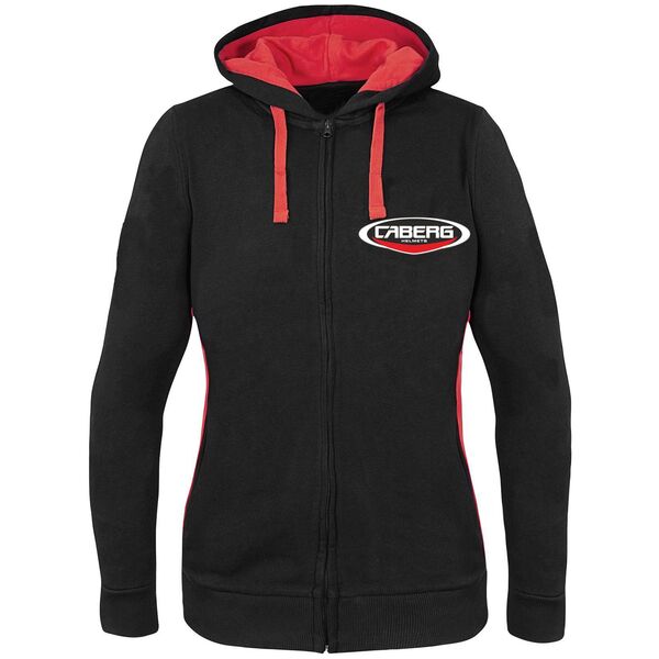 Caberg Hoodie schwarz/rot