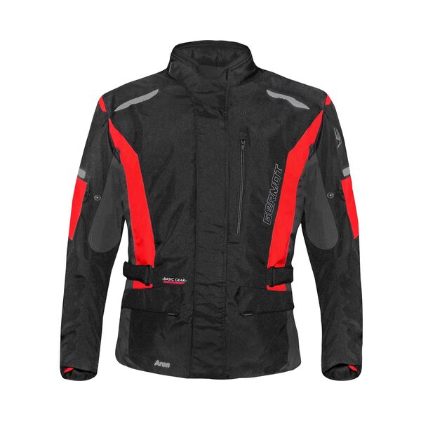 Germot Jacke Aron Junior schwarz-rot