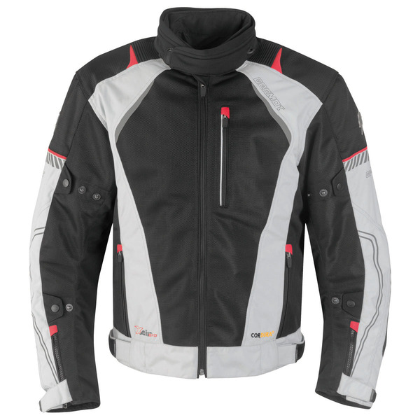 Germot Jacke X-Air Evo Pro Herren hellgrau/schwarz