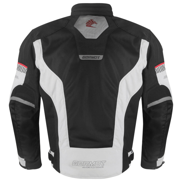 Germot Jacke X-Air Evo Pro Herren hellgrau/schwarz