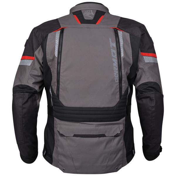 Germot Jacke InsideOut anthrazit/rot