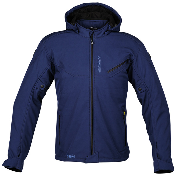 Germot Softshelljacke Snake Herren blau