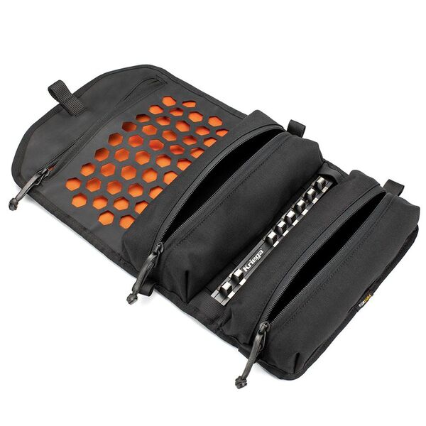 Kriega OS-Tool Roll schwarz-orange