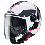 Caberg Helm Riviera V4 X Geo Italia weiß/schwarz-grün-rot